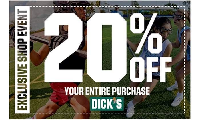 Dicks Sporting Goods Coupon